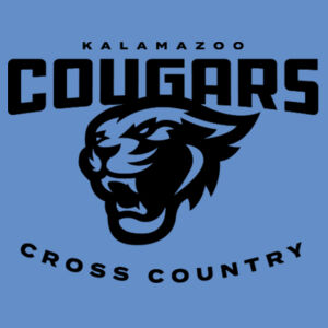 Cross Country - DryBlend® 50 Cotton/50 Poly T-Shirt (LAST NAME OPTION) Design