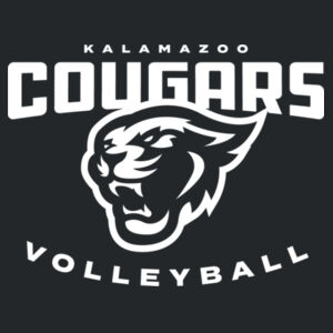 Volleyball -  - Perfect Tri® Long Sleeve Tee (NAME+NUMBER) Design