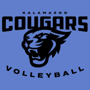 Volleyball -  - Perfect Tri® Long Sleeve Tee (NAME+NUMBER) Design