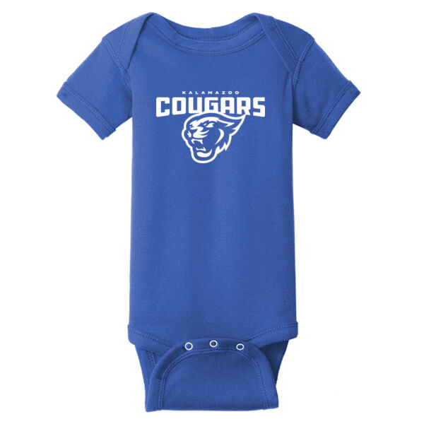 Rabbit Skins™ Infant Short Sleeve Baby Rib Bodysuit Thumbnail