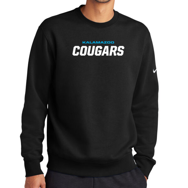 Nike Club Fleece Sleeve Swoosh Crew Thumbnail