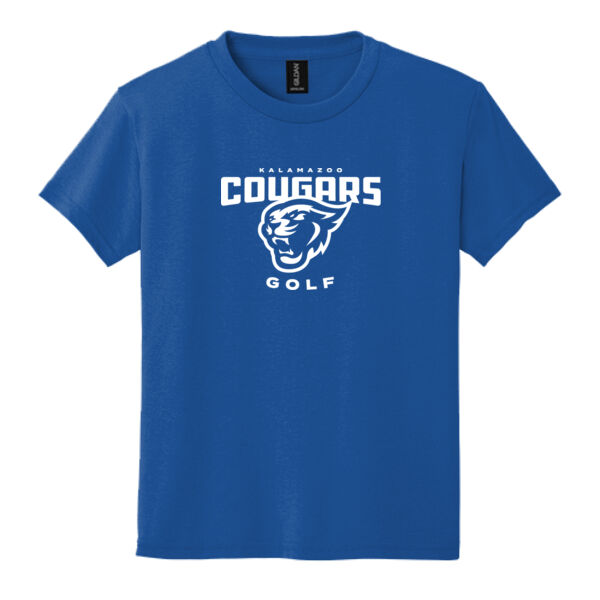 Golf - Youth DryBlend® 50 Cotton/50 Poly Tee (NAME OPTION) Thumbnail