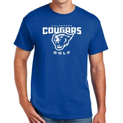 Golf - DryBlend® 50 Cotton/50 Poly T-Shirt (LAST NAME OPTION) Thumbnail