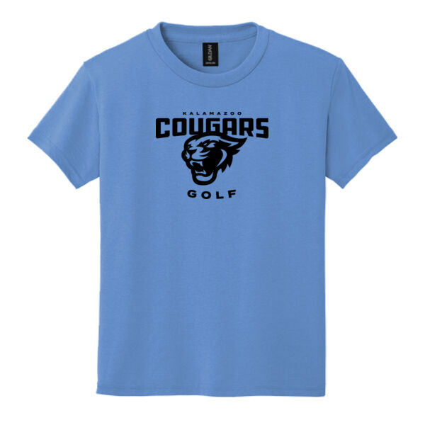 Golf - Youth DryBlend® 50 Cotton/50 Poly Tee (NAME OPTION) Thumbnail