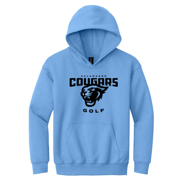 Golf - Youth Heavy Blend™ Hooded Sweatshirt (NAME OPTION) Thumbnail