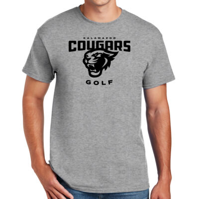 Golf - DryBlend® 50 Cotton/50 Poly T-Shirt (LAST NAME OPTION) Thumbnail