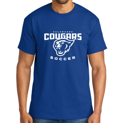 Soccer - DryBlend® 50 Cotton/50 Poly T-Shirt (NAME/NUMBER OPTION) Thumbnail