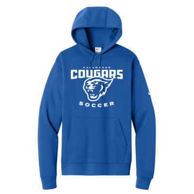 Soccer - Nike Club Fleece Sleeve Swoosh Pullover Hoodie (Name & Number Option) Thumbnail