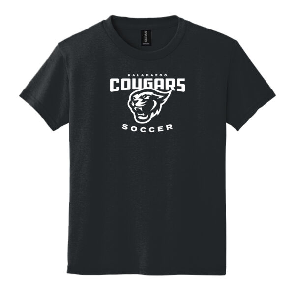 Soccer - Youth DryBlend ® 50 Cotton/50 Poly T Shirt (NAME+NUMBER) Thumbnail