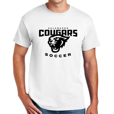 Soccer - DryBlend® 50 Cotton/50 Poly T-Shirt (NAME/NUMBER OPTION) Thumbnail