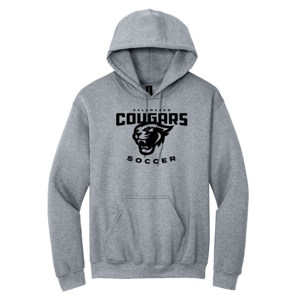 Soccer - Heavy Blend™ Hooded Sweatshirt (NAME+NUMBER) Thumbnail