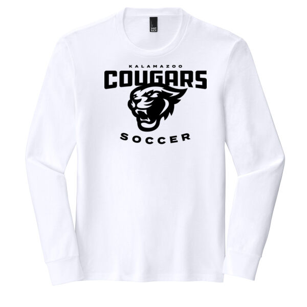 Soccer - Perfect Tri® Long Sleeve Tee (NAME+NUMBER) Thumbnail