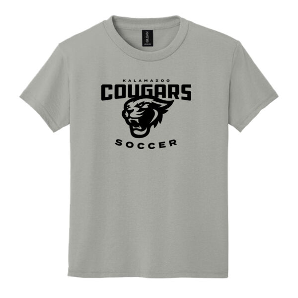 Soccer - Youth DryBlend ® 50 Cotton/50 Poly T Shirt (NAME+NUMBER) Thumbnail