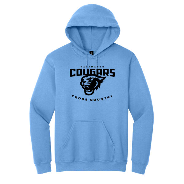 Cross Country -  Heavy Blend™ Hooded Sweatshirt (LAST NAME OPTION) Thumbnail