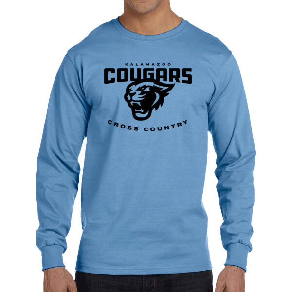 Cross Country - DryBlend® 50 Cotton/50 Poly Long Sleeve T Shirt (LAST NAME OPTION) Thumbnail