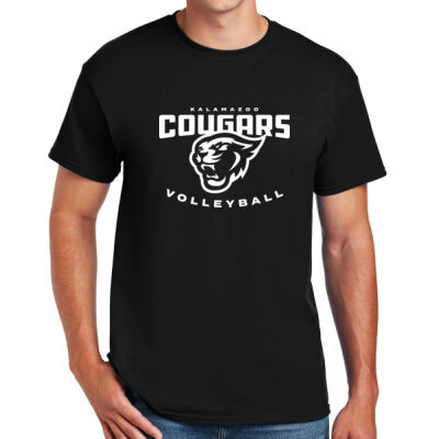 Volleyball -  - DryBlend® 50 Cotton/50 Poly T-Shirt (NAME/NUMBER OPTION) Thumbnail
