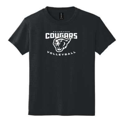 Volleyball -  - Youth DryBlend ® 50 Cotton/50 Poly T Shirt (NAME+NUMBER) Thumbnail