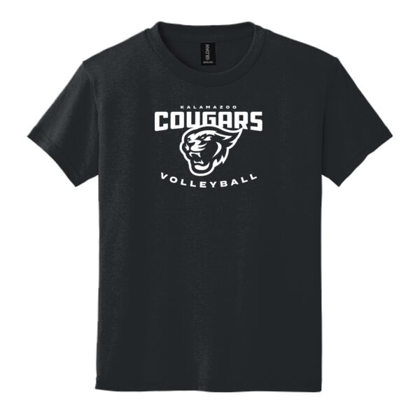 Volleyball -  - Youth DryBlend ® 50 Cotton/50 Poly T Shirt (NAME+NUMBER) Thumbnail