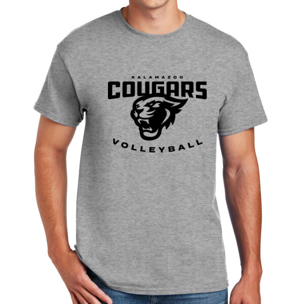 Volleyball -  - DryBlend® 50 Cotton/50 Poly T-Shirt (NAME/NUMBER OPTION) Thumbnail