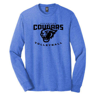 Volleyball -  - Perfect Tri® Long Sleeve Tee (NAME+NUMBER) Thumbnail