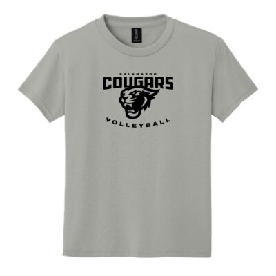 Volleyball -  - Youth DryBlend ® 50 Cotton/50 Poly T Shirt (NAME+NUMBER) Thumbnail