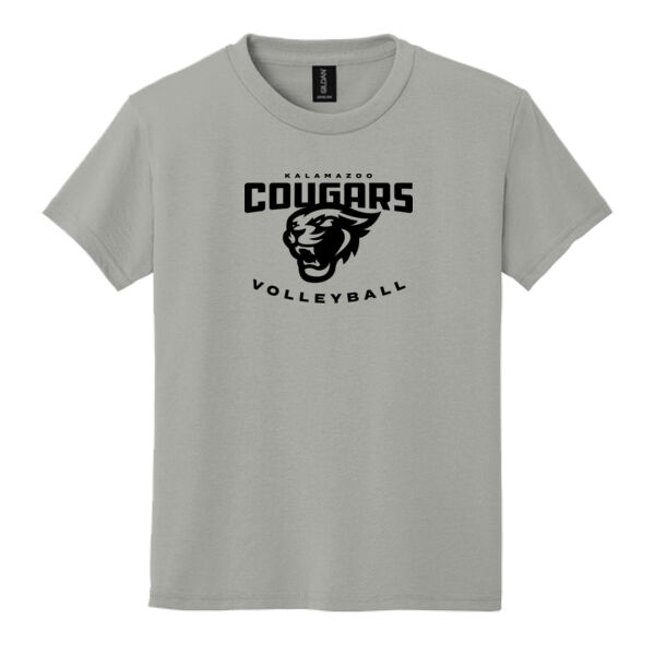 Volleyball -  - Youth DryBlend ® 50 Cotton/50 Poly T Shirt (NAME+NUMBER) Thumbnail