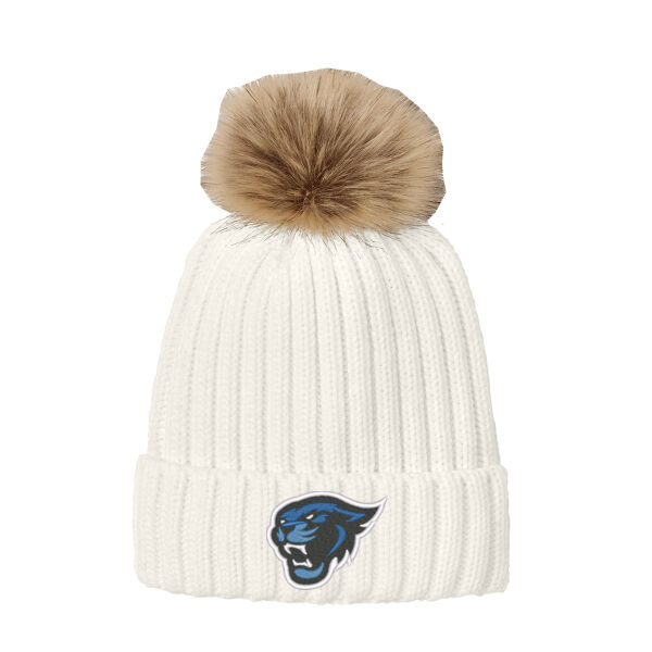 Beanies -  - Faux Fur Pom Beanie Thumbnail