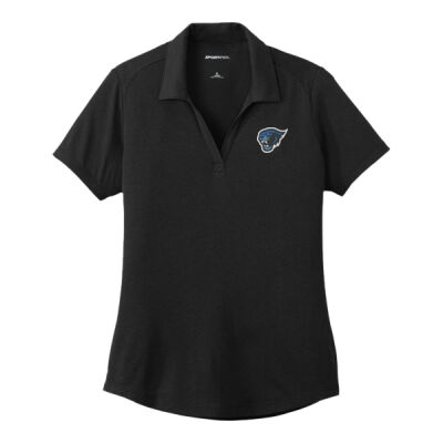 New -  - Ladies PosiCharge ® Tri Blend Wicking Polo - left chest  Thumbnail