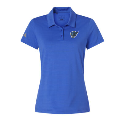 New -  - Adidas Women's Textured Stripe Polo Thumbnail
